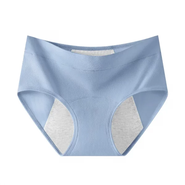 Girl Menstrual Panties Women's Briefs for Girls (Teenagers)- 2 Pcs - Image 5