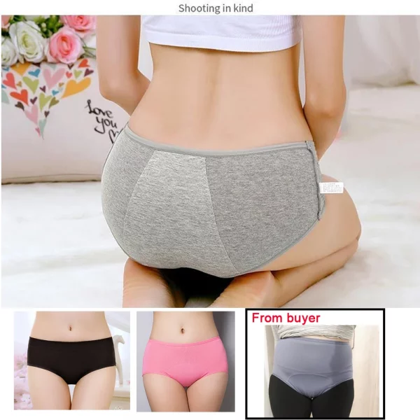 5pcs/Set Leak Proof Menstrual Panties Women Waterfproof - Image 14