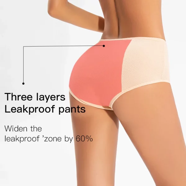 5pcs/Set Leak Proof Menstrual Panties Women Waterfproof - Image 3