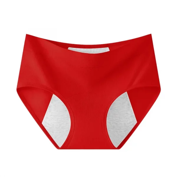 Girl Menstrual Panties Women's Briefs for Girls (Teenagers)- 2 Pcs - Image 3