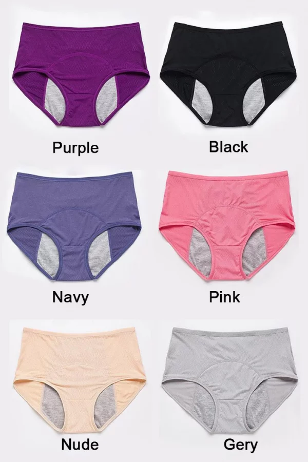 5pcs/Set Leak Proof Menstrual Panties Women Waterfproof - Image 20