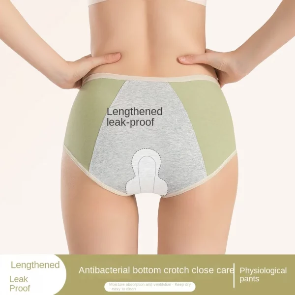 Menstrual Period Panties Women Cotton Plus Size - Image 3