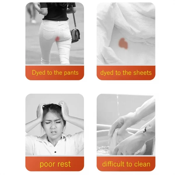 Panties for Menstruation Cotton High Waist - Image 3