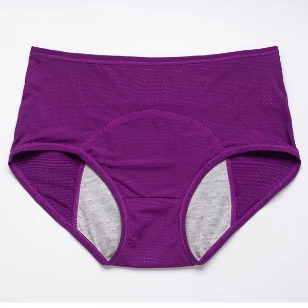 2pcs Women's Menstrual Panties, Girl and Ladies - Sizes: M-8XL - Image 6