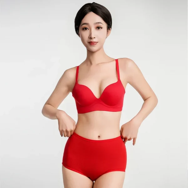 2PCS/pack Menstrual Panties Plus Size Women's High - Image 5
