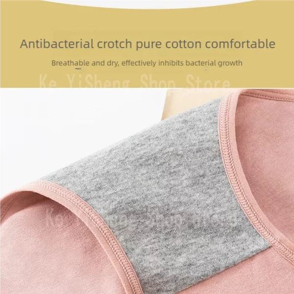 3PCS Girls Physiological pants, anti-side leakage cotton. - Image 6