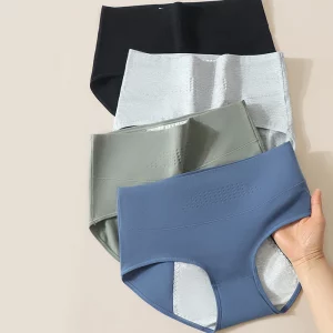 High Waist Menstrual Women's Panties Widen