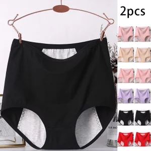 2pcs Girl Menstrual Panties Women's Physiological Briefs