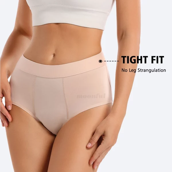 3PCS/Set Menstrual Panties Woman Very Abundant Flow Menstruation - Image 2