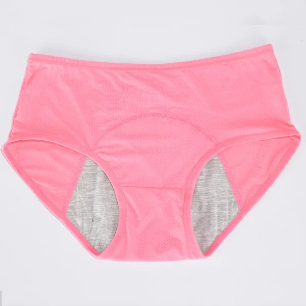 5pcs/Set Leak Proof Menstrual Panties Plus Size Waterproof - Image 3