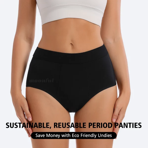 3PCS/Set Menstrual Panties Woman Very Abundant Flow Menstruation - Image 4