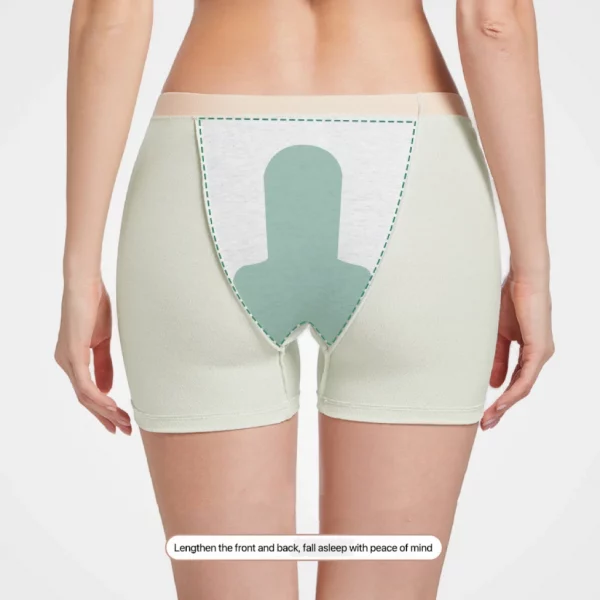 2pcs Women's Safety Pants Physiological Underwear High Waist - Image 5