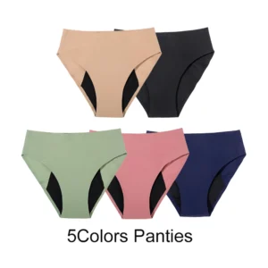 Heavy Flow Seamless Period Underwear Women Panties