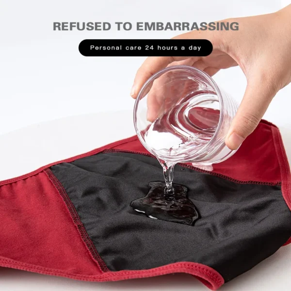 3pcs Menstrual Panties for Women Leak Proof Briefs Cotton - Image 6