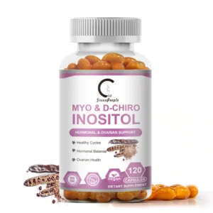 Myo Inositol & D-Chiro Inositol Supplements,Support Fat Metabolism,Healthy Ovarian & Liver Function Support