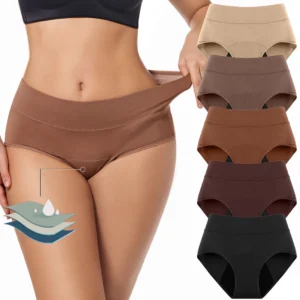 3 Layers Menstrual Panties Absorption, Maternity and Incontinence Breathable Briefs