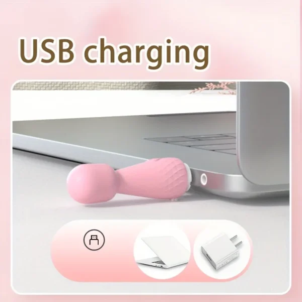 1pc mini powerful portable AV Massager - Image 2